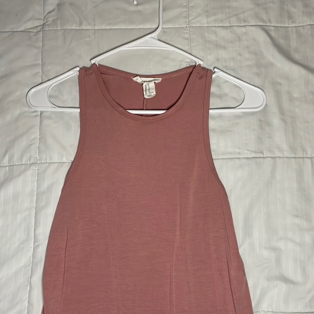 Pink Forever  21 Midi Dress